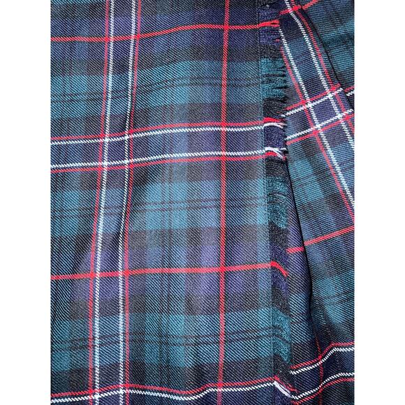 Gothic Scotland Forfar Wool Nationals Kilt Vintage Pleated Dark Academia Tartan - Picture 5 of 13